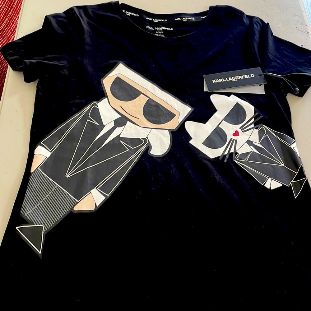Karl Lagerfield T-shirt, new with tags